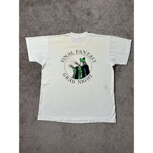 Vintage Mens Tshirt 1994 FINAL FANTAS GRAD NIGHT Disneyland, Size L